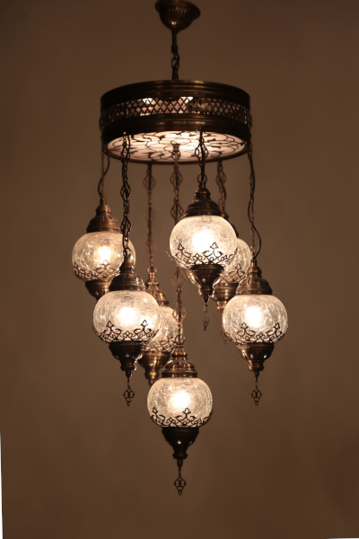 7in1 Ottoman Design Ceiling Chandelier